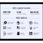 10.4-inch 1200 X 2000 Cube Iplay40h Tablet 8gb+128gb Super Large Operation T618 Octa-core Processor Full Hd Display Gaming Tablet Black standard + U.S. plug