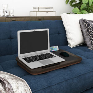 Portable Laptop Desk Tray Outdoor Learning Desk Laptop Stand Holder for Bed Sofa Office Home black