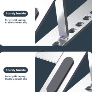C9 Laptop Stand Foldable Bracket with Cooling Fan Air Cooling