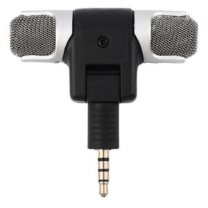 Portable 3.5mm Mini Stereo Microphone for MP3/MP4/Mobile Phone/Tablet Mobile version