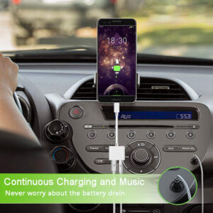 2-in-1  C  Type  Adapter Usb C 3.5mm Jack Earphone Audio Cable For Galaxy S21 S20 Fe Note 20 Ultra Note 10 Plus type*C+type*C interface