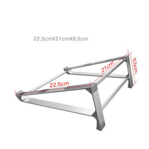 Laptop Stand Aluminum Alloy Laptop Bracket Multi-function Bracket gray
