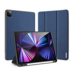 Solid Color Protective Case Tablet Case Cover With Pen Tray For Ipad Pro 11 2021 Royal blue
