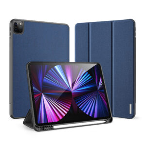 Solid Color Protective Case Tablet Case Cover With Pen Tray For Ipad Pro 11 2021 Royal blue