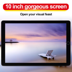 10.1-inch Hd Gaming Tablet Gps Wifi 3700mah 5v Dual Camera Tablet (1+16gb) Black_US Plug