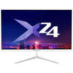 X24 Pro 8100 23.8 inch Bluetooth Computer Intel i3 810 128G SSD+1TB Hard Disk 8G DDR RAM Memory Smart TV Silver_US Plug
