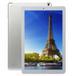 10.1-inch Hd Gaming Tablet Gps Wifi 3700mah 5v Dual Camera Tablet (1+16gb) Silver_US Plug