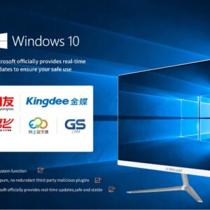 X24 Pro 23.8 inch Silver Computer Bluetooth Intel i5 8400 128G SSD+1TB Hard Disk 8G DDR3 RAM Memory Silver_EU Plug