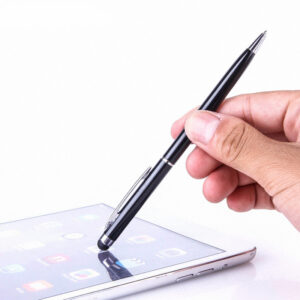 Universal 2 In 1 Touch Screen Stylus Pens For Ipad Iphone Samsung Tablet All Mobile Phones Tablet PC Silver