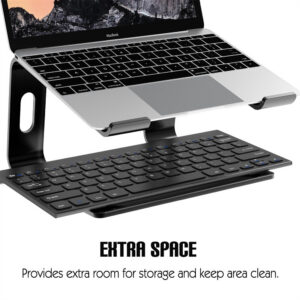 Laptop Stand Ergonomic Laptops Desk Elevator Riser Metal Cooling Holder