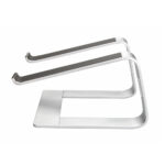 Laptop Cooling Stand Aluminum Alloy Laptop Cooling Ventilation Stand Silver grey