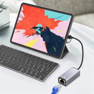USB C USB A To Ethernet Adapter 100 Mbps High-speed Type C