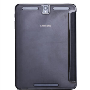 For Samsung tab S3 9.7 inch T820/T825 PU Leather Protective Case with Pen Bandage Sleep Function black