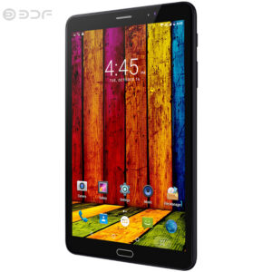 BDF819 8inch 3G 4G LTE Phone Call Tablet PC Android 6.0 Quad Core 4G+32G Dual Cameras WiFi Bluetooth Laptop EU Plug black_4GB+32GB
