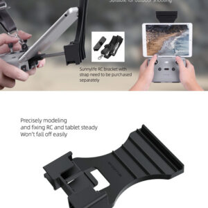 Air 2 Tablet Stand ABS Remote Control Extension Tablet Stand for Mavic Air 2 black