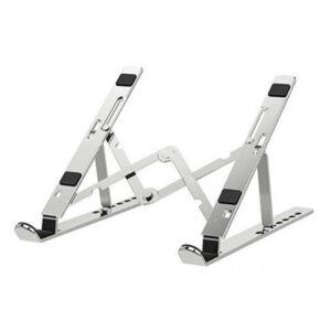 Laptop Stand Aluminum Alloy Computer Laptops Monitor Desktop Mount Portable Folding Laptop Holder Support D103 full silicone