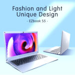 Original JUMPER Ezbook S5 Intel 14inch Laptop 8gb Ram 256gb Ssd 1920*1080 Fhd Ips Super Light 4600mah Windows 10 Notebook Laptop 8+256G