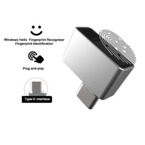 USB Fingerprint Reader Type C Biometric Scanner Fingerprint Unlock Reader