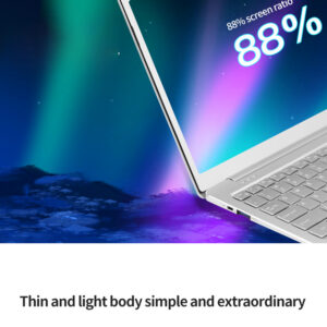 14"" Laptop N4100 Quad Core 1920 x 1080 Ultra Thin Notebook 8G RAM Student Laptop Silver_8 + 512G