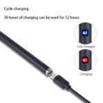 Active Capacitive Tablet Mobile Phone Stylus Touch Screen Pen Portable black