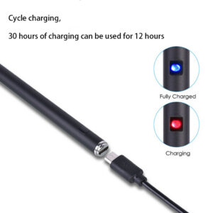 Active Capacitive Tablet Mobile Phone Stylus Touch Screen Pen Portable black