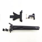 Adjustable Foldable Cantilever Bracket Arm Bracket for Tablet PC Computer Office Home Outdoors black
