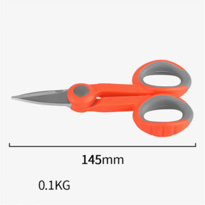 Fiber Optic Cutting Scissors Fiberglass Kevlar Aramid Fiber Scissors Jumper Wire Pigtail Clipper Tool yellow