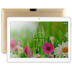 BDF 10inch 3G Phone Call Tablet PC Android 7.0 4G+64G Dual SIM Card WiFi Bluetooth Plastic Back Laptop EU Plug black_4GB+64GB