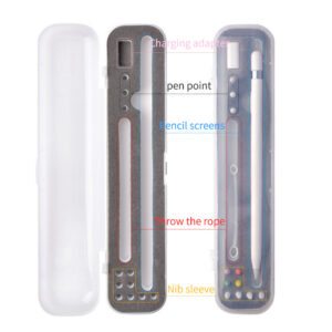 Active Stylus Pen Case for Apple iPad Pencil 1/2 Storage Digital Touch Screen Pen Holder All-round Protective Box Pencil Shell