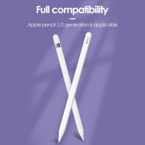 Storage Case Portable Capacitor Pen Nib Sleeve Adapter Accessory Pen Box For Ipencil 1st/ 2nd Gen purple