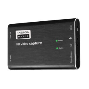 Hdmi-compatible Capture  Card Usb3.0 Dongle Game Streaming Live Stream Broadcast black