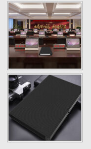 L9s Fingerprint Lock Multi Function Management Book Plan Notepad Agenda Business Meeting Notebook black