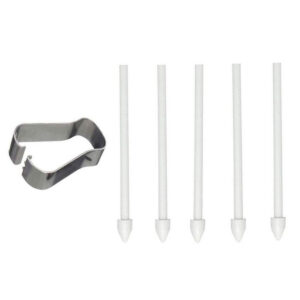 Stylus  Replacement  Nib  Kit Pen Tip Compatible For Samsung Galaxy Tab S6lite S6/s7/s7/note10/note20 White 5-piece