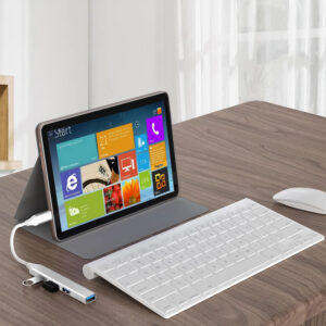USB 3.0 Hub 4-Port USB Splitter USB2.0 USB3.0 Interface Type-C Docking Station With Extended Cable For Laptop black