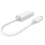 Type C To Minidp 4k60hz Connector Cable Usb-c To Mini Displayport Adapter black