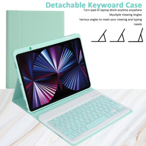 Sk-3016 Smart Keyboard Tablet Bluetooth Keyset Leather Case Set