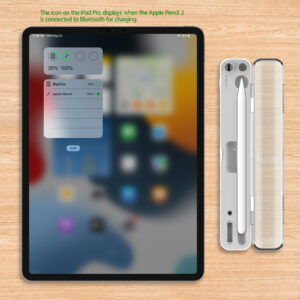 2-in-1 Wireless Charging Case Portable Storage Box Pencil Accessories