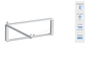 Aluminium Alloy Folding Rising Falling Radiator Tablet Computer Holder Bracket professional board silver