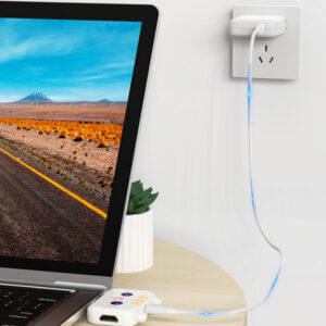 3-In-1 Usb Hub Usb3.1 Type-c Docking Station Plug-play Multi Splitter Adapter Dock