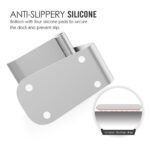 270° Rotatable Foldable Aluminum Alloy Desktop Holder Tablet Stand for Samsung Galaxy Tab Pro S iPad Pro10.5 9.7"" 12.9'' iPad Air Surface Pro 4 Kiosk POS Stand Silver