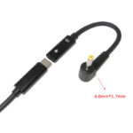 USB 3.1 Type C USB Female to DC 7.9*5.0mm 4.0*1.35 5.5*2.5 2.1 Square Male Charger Adapter for Lenovo PD 4.5*3.0mm