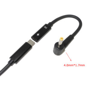 USB 3.1 Type C USB Female to DC 7.9*5.0mm 4.0*1.35 5.5*2.5 2.1 Square Male Charger Adapter for Lenovo PD 7.4-5.0mm (for Hp)