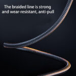 Usb4.0 20gbps Data Cable Fast Charge 100w Compatible For Thunderbolt 3 Full-featured Magnetic Suction Cable Straight 2 meters